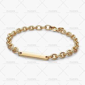 Pandora Engravable Bar Link Bracelet